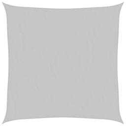 Berkfield Home Sun Shade Sail Light Grey 2.5x2.5 m 100% Polyester Oxford - thumbnail 1