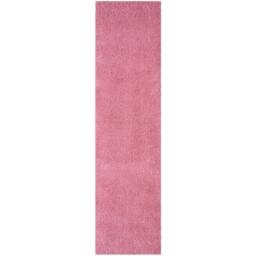 THE RUGS Soft Plain High Pile Shaggy Rugs & Runners Living Room Bedroom 380 in Pink - Size: 80 cm x 300 cm - thumbnail 7
