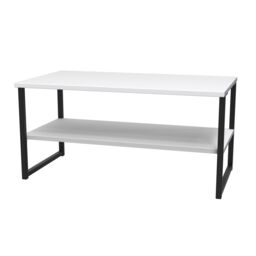 Ready Assembled 2 U Tamworth XXL Coffee Table 1000x500 (Ready Assembled) in White - thumbnail 3
