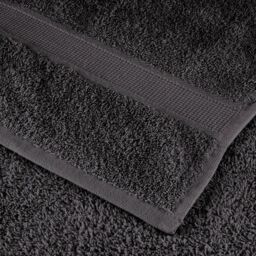 Berkfield Home 8 Piece Premium Towel Set SOLUND Anthracite 600 gsm in Black - thumbnail 5