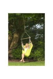 Amazonas Panama Kiwi Hammock Chair - Cotton, Beech Spreader Bar in Green - thumbnail 2