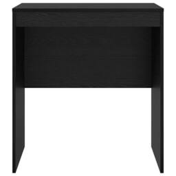 Berkfield Home Writing Desk Black oak Engineered wood 70 x 50 x 76 cm Durable - thumbnail 5