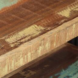 Berkfield Home TV Cabinet 90x30x40 cm Solid Reclaimed Wood in Brown - Size: 90 x 30 x 40 cm - thumbnail 5