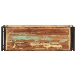 Berkfield Home TV Cabinet 90x30x40 cm Solid Reclaimed Wood in Brown - Size: 90 x 30 x 40 cm - thumbnail 3