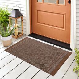 RugsX Malaga Doormat in Beige - Size: 66 cm x 480 cm - thumbnail 2