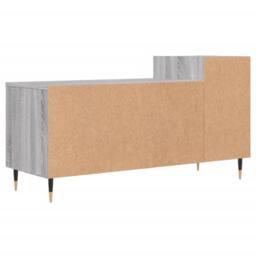 Berkfield Home TV Cabinet Grey Sonoma 100x35x55 cm Engineered Wood - Size: 100 x 35 x 55 cm - thumbnail 8