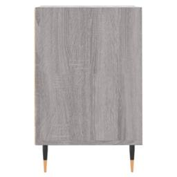 Berkfield Home TV Cabinet Grey Sonoma 100x35x55 cm Engineered Wood - Size: 100 x 35 x 55 cm - thumbnail 7
