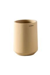 Cosmic Toothbrush Holder, Big Capacity, Durable, Polyresin, Sand, Saona in Beige