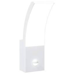 Berkfield Home Outdoor LED Wall Light with Sensor White Die-cast Aluminium - thumbnail 3