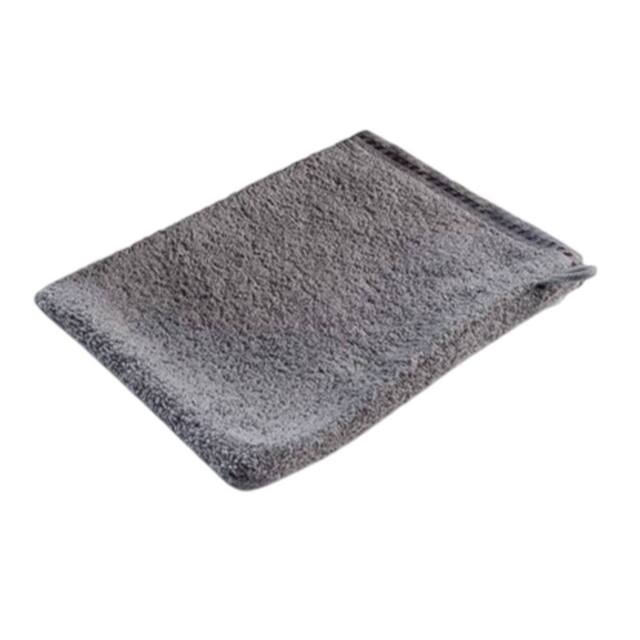 ARTG Satin Trim Wash Glove in Grey - image 1