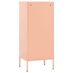 Berkfield Home Storage Cabinet Pink 42.5x35x101.5 cm Steel - thumbnail 5