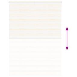 Berkfield Home Elegant Zebra Blind Marble Beige 155x200 cm Fabric Width 150.9 cm - thumbnail 5