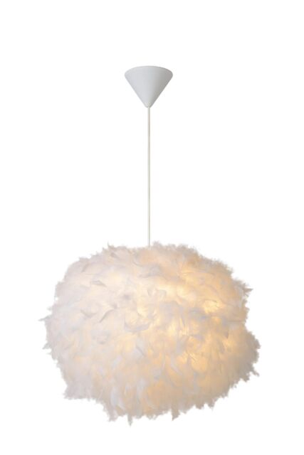 Lucide 'GOOSY' Dimmable Adjustable Stylish Modern Indoor Pendant Light 1xE27 in White - image 1