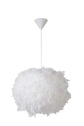 Lucide 'GOOSY' Dimmable Adjustable Stylish Modern Indoor Pendant Light 1xE27 in White - thumbnail 2