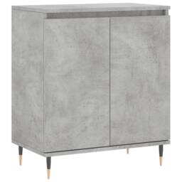 Berkfield Home Sideboard Concrete Grey 60x35x70 cm Engineered Wood - Size: 60 x 35 x 70 cm - thumbnail 1