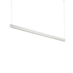 Netlighting Steel Accent LED Bar Pendant Ceiling Light White 3000K