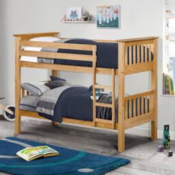 Cheshire Juniper Bunk Pine - Single (90cm) in Brown - thumbnail 2