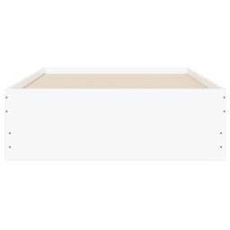 Berkfield Home Bed Frame with Drawers without Mattress White 75x190 cm Small Single - thumbnail 5