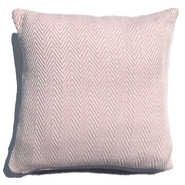 Rapport Home Skye Cushion Covers (43x43 cm) in Dusty Pink - Size: 43 cm x 43 cm - image 1