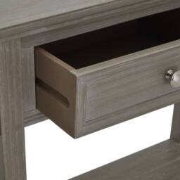 Wyld Haus Laurelbrook Four Drawer Console Table with Bottom Shelf Grey Wash - thumbnail 6
