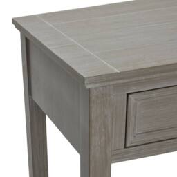 Wyld Haus Laurelbrook Four Drawer Console Table with Bottom Shelf Grey Wash - thumbnail 7