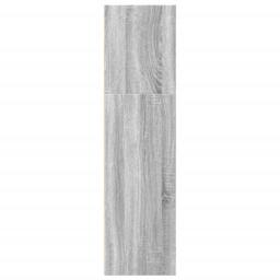Berkfield Home Bookcase Grey Sonoma 40x30x114 cm Engineered Wood - Size: 40 x 30 x 114 cm - thumbnail 5