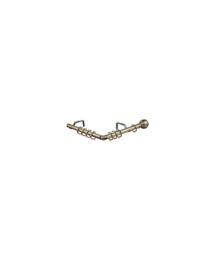 New Edge Blinds 28mm 475cm Ball End Eyelet Bay Pole Set - Antique Brass in Bronze - Size: 475 cm
