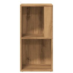 Berkfield Home Corner Cabinet Artisan Oak 33x33x67 cm Engineered Wood in Brown - Size: 33 x 33 x 67 cm - thumbnail 5