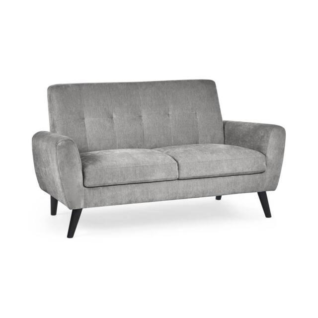 Cheshire Premium Stylish Monza 2 Seater Sofa in Dove in Grey - image 1