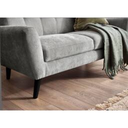 Cheshire Premium Stylish Monza 2 Seater Sofa in Dove in Grey - thumbnail 4