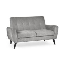Cheshire Premium Stylish Monza 2 Seater Sofa in Dove in Grey - thumbnail 1