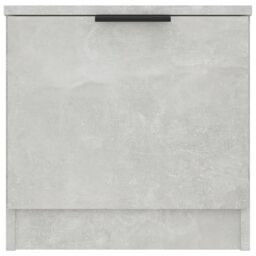 Berkfield Home Bedside Cabinet Concrete Grey 40x39x40 cm - Size: 40 x 39 x 40 cm - thumbnail 5