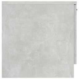 Berkfield Home Bedside Cabinet Concrete Grey 40x39x40 cm - Size: 40 x 39 x 40 cm - thumbnail 6