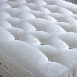 Bedmaster Ambassador 3000 Pocket Sprung Natural Mattress in White - Size: Small Double - thumbnail 2
