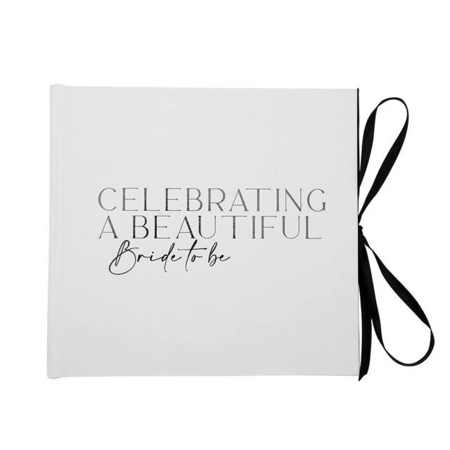 Amore by Juliana Women's Wedding Gift Textured Photo Album Beautiful Bride in White - image 1