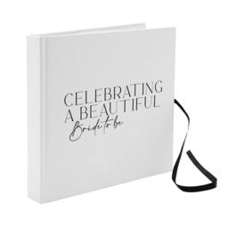 Amore by Juliana Women's Wedding Gift Textured Photo Album Beautiful Bride in White - thumbnail 2
