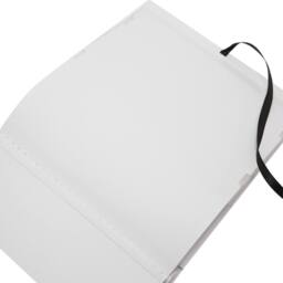 Amore by Juliana Women's Wedding Gift Textured Photo Album Beautiful Bride in White - thumbnail 4
