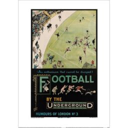 Transport for London Football Humours No 3 Paper Print - thumbnail 2