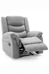 More4Homes Seattle Manual Recliner Fabric 1+2 Seater Sofa Set in Grey - thumbnail 5