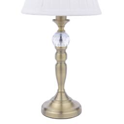 Pagazzi Edwina Antique Brass Touch Table Lamp in Gold - thumbnail 6