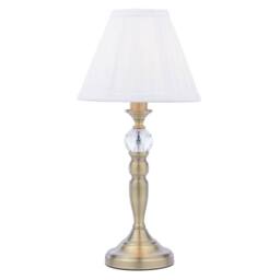 Pagazzi Edwina Antique Brass Touch Table Lamp in Gold - thumbnail 3