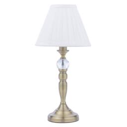 Pagazzi Edwina Antique Brass Touch Table Lamp in Gold - thumbnail 4
