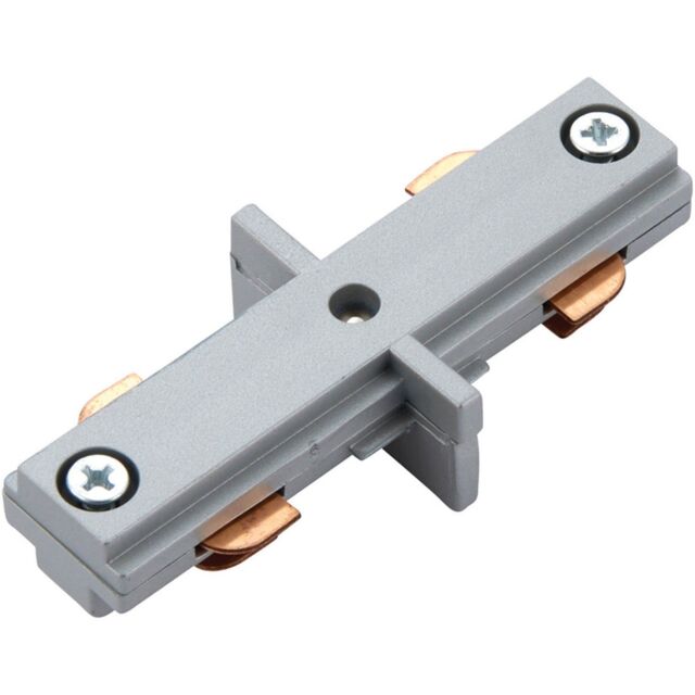 Loops Commercial Track Light Internal Connector - 80mm Length - Silver Rail System in Metallics - image 1