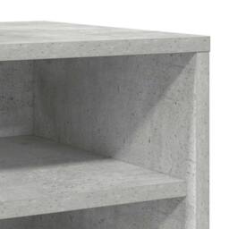Berkfield Home Shoe Cabinet Concrete Grey 31.5x35x70 cm Engineered Wood - thumbnail 9