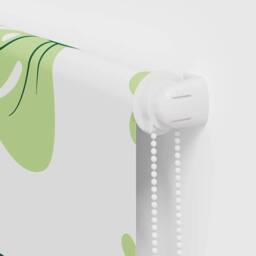 Berkfield Home Shower Roller Blind 70x240 cm Fabric Width 66 cm in White - thumbnail 9