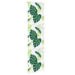 Berkfield Home Shower Roller Blind 70x240 cm Fabric Width 66 cm in White - thumbnail 1