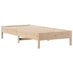 Berkfield Home Decorative Bookcase Bed without Mattress 75x190 cm Small Single S in Natural - thumbnail 8