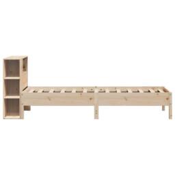 Berkfield Home Decorative Bookcase Bed without Mattress 75x190 cm Small Single S in Natural - thumbnail 5