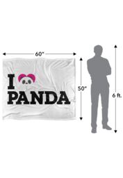 Cartoon Network We Bare Bears Heart Panda Silky Touch Super Soft Throw Blanket 152 X 127 cm in White - thumbnail 5