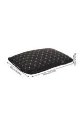 Living and Home Pillow Insert for Back Stomach and Side Sleepers in Black - thumbnail 6